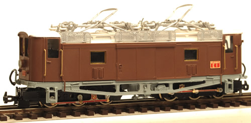 Ferro Train 100-101 - Austrian early version electric NÖLB E 1, MzB